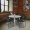 Regency Kahlo Round Table & Chair Sets, 48 W, 48 L, 29 H, Wood, Metal, Polypropylene Top, Maple TPL48RNDPLCM44BK - alternate 1